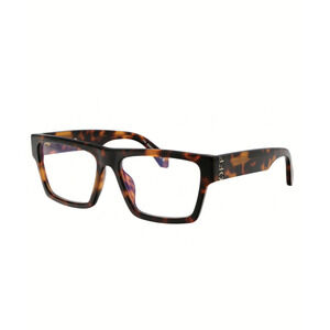 NWT OFF WHITE STYLE 46 HAVANA BLUE BLOCK LIGHT Havana Eyeglasses